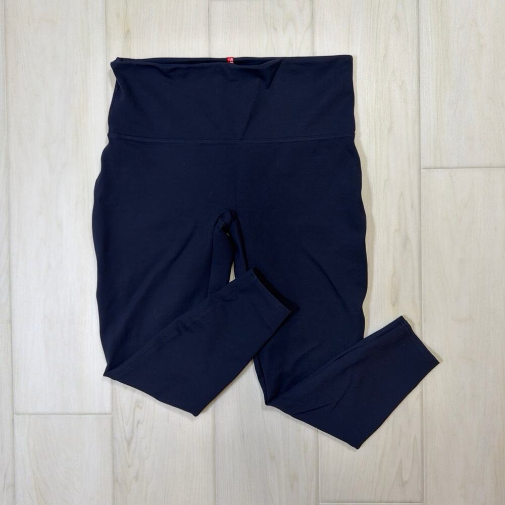 SPANX The Perfect Pant Ankle 4 Pocket Legging Classic Navy Compression Size XL